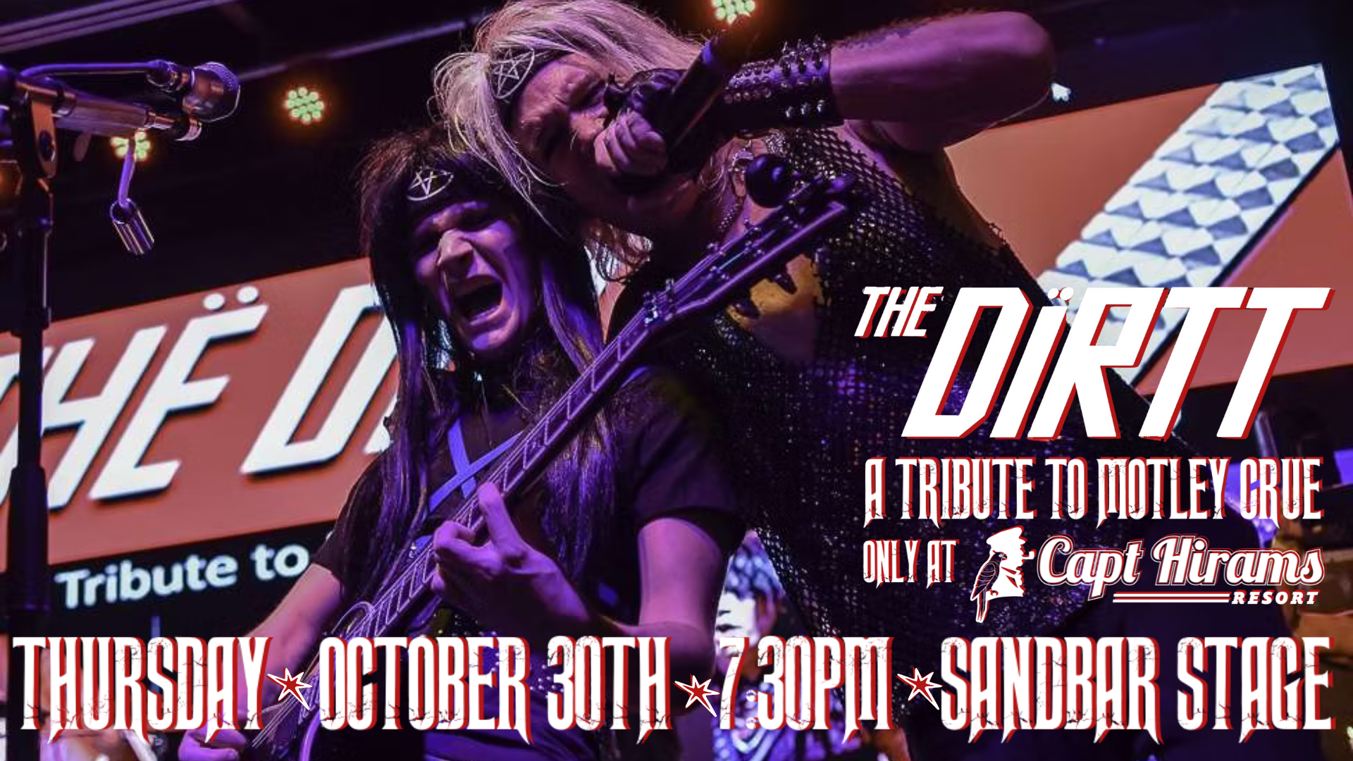 TRIBUTE SERIES: The Dirtt: A Tribute to Motley Crue