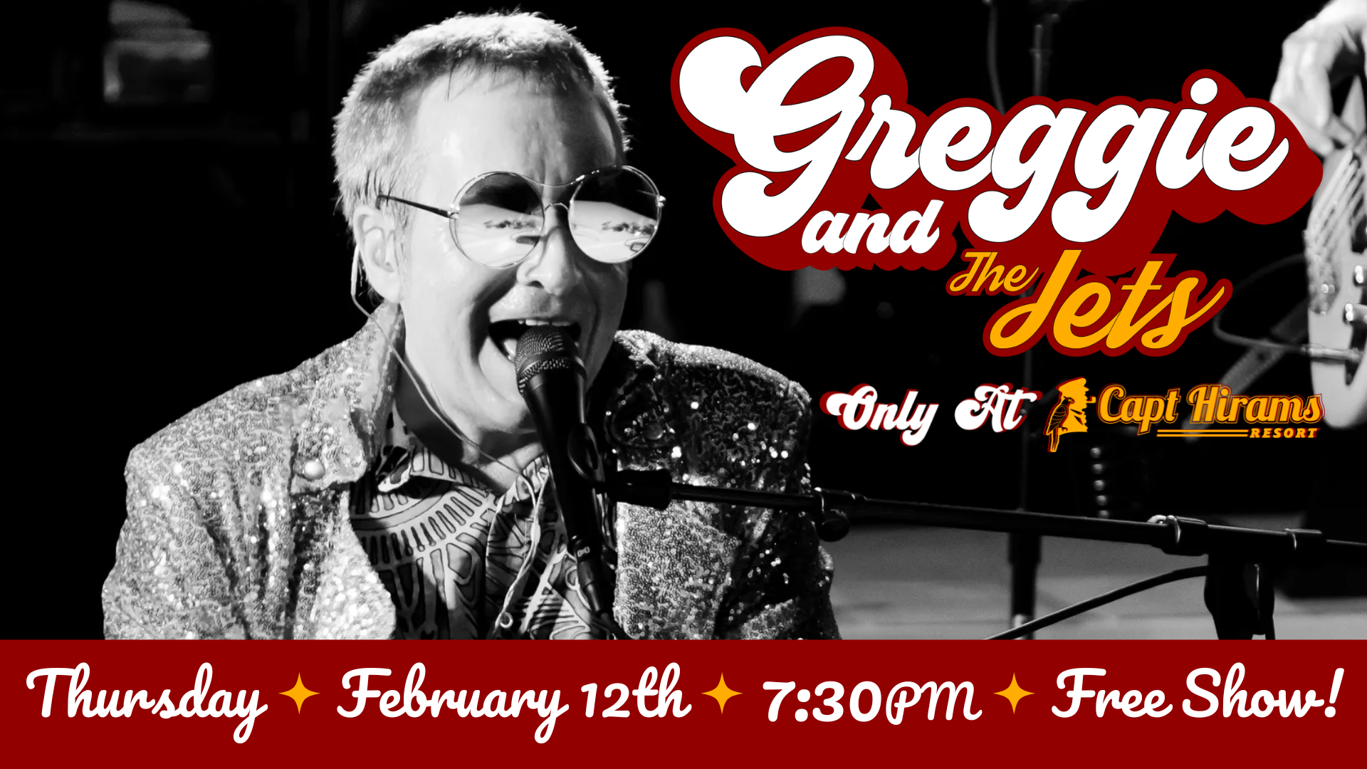 Greggie and the Jets at Capt Hirams Resort