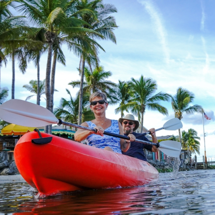 Kayaking at Capt Hirams Resort