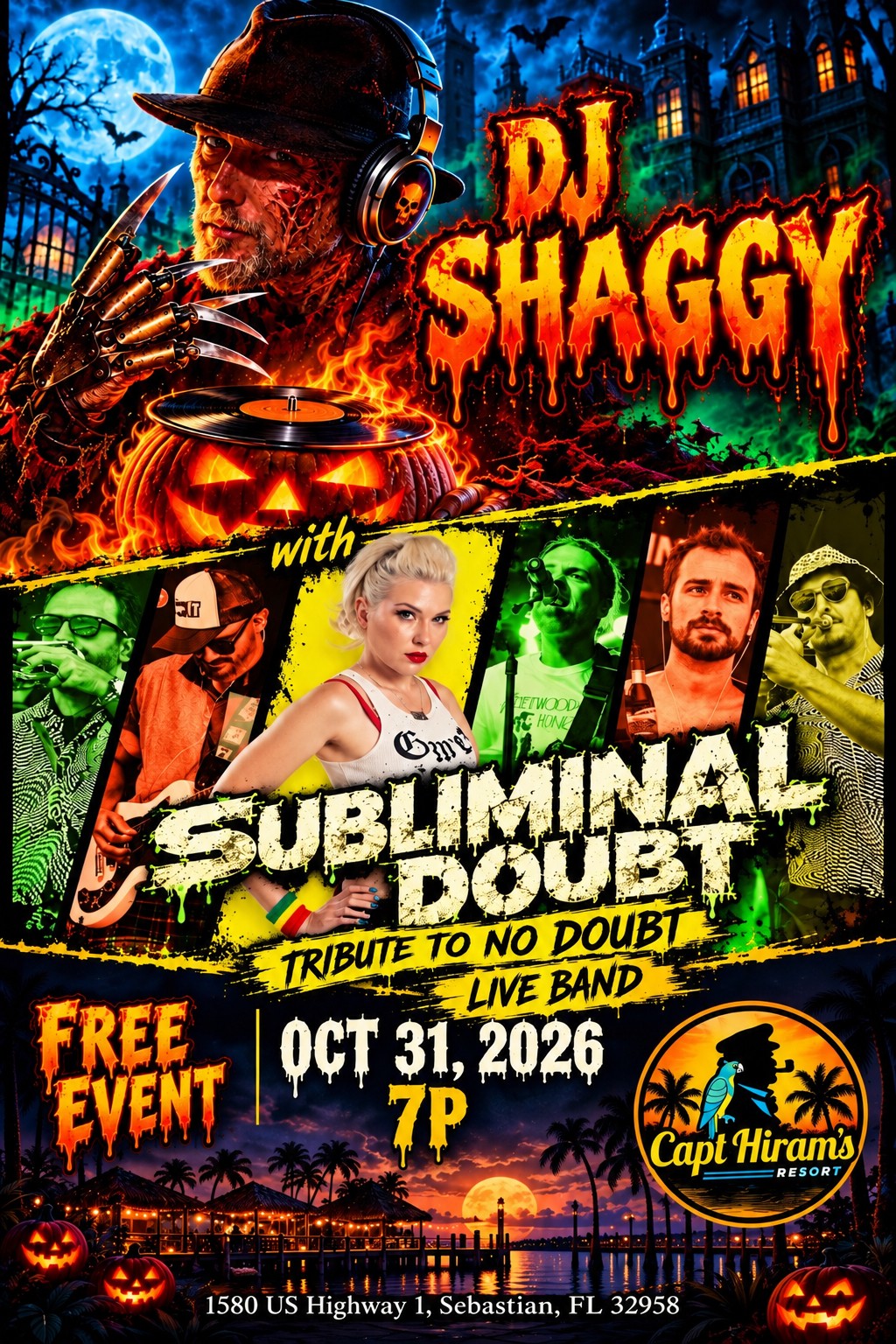 DJ Shaggy and Subliminal Doubt – A No Doubt Tribute Band