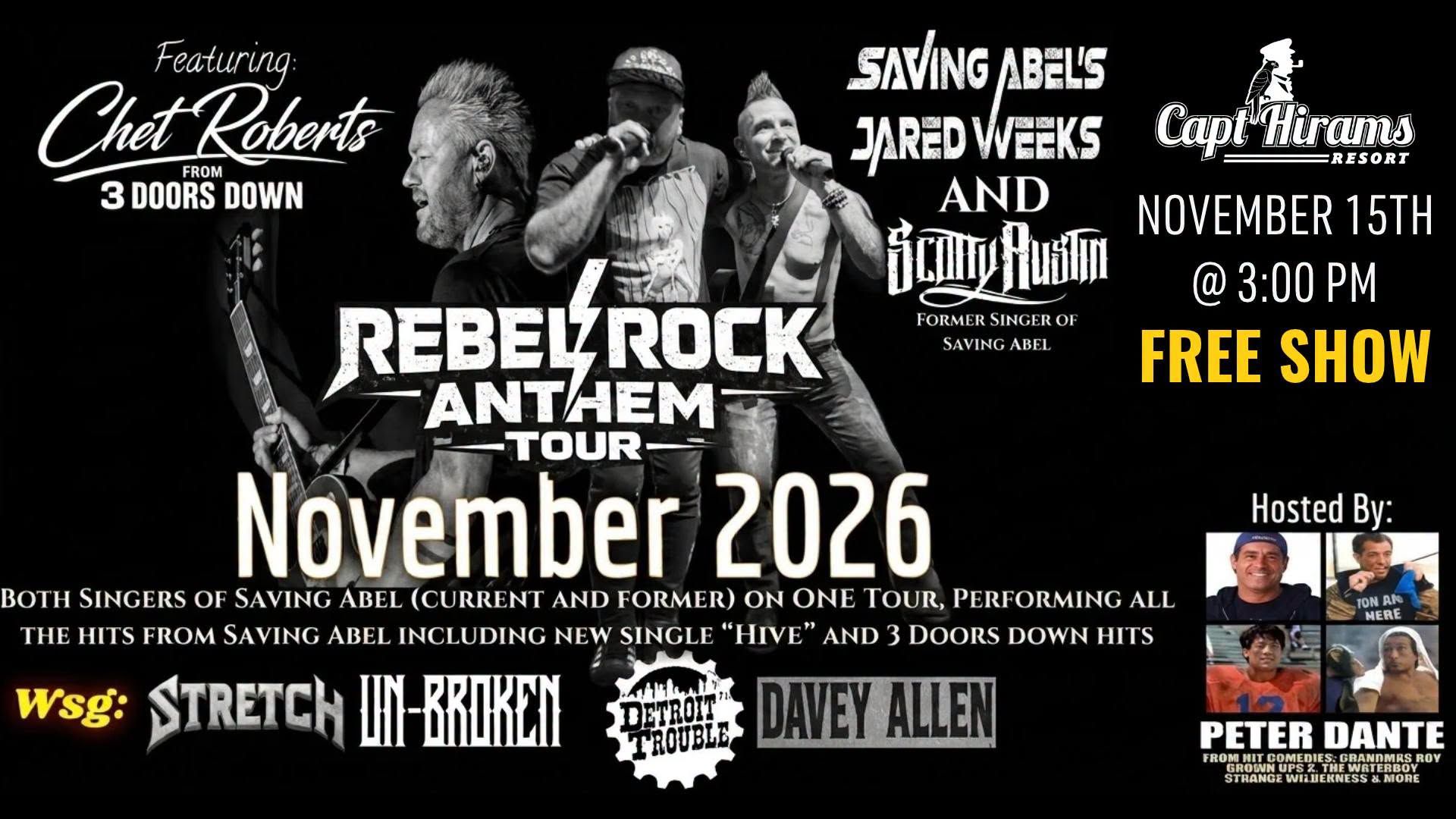 Rebel Rocks Anthem Tour